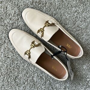 NWT Zara Leather Loafers